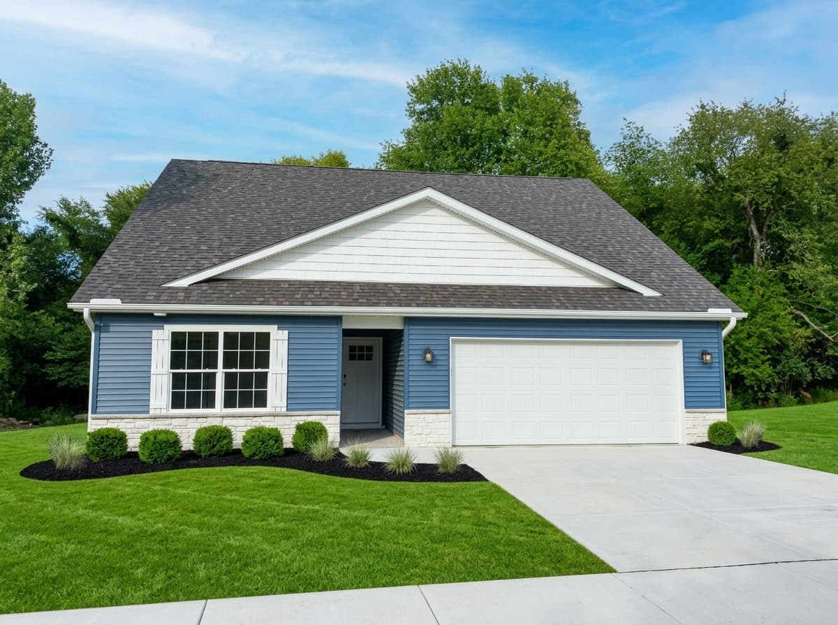 SPK Homes Affordable New Construction Craftsman Home in Kingsford Heights, IN